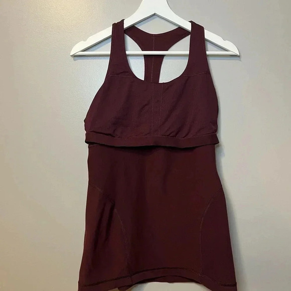 Lululemon Power Up Tank II Bordeaux Drama - Picture 13 of 14